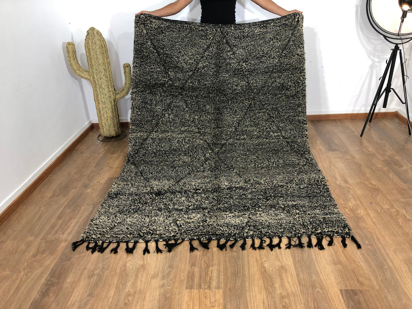 Custom Mid-Century Scandinavian Beni Ourain Rug - MarrakeshLoom