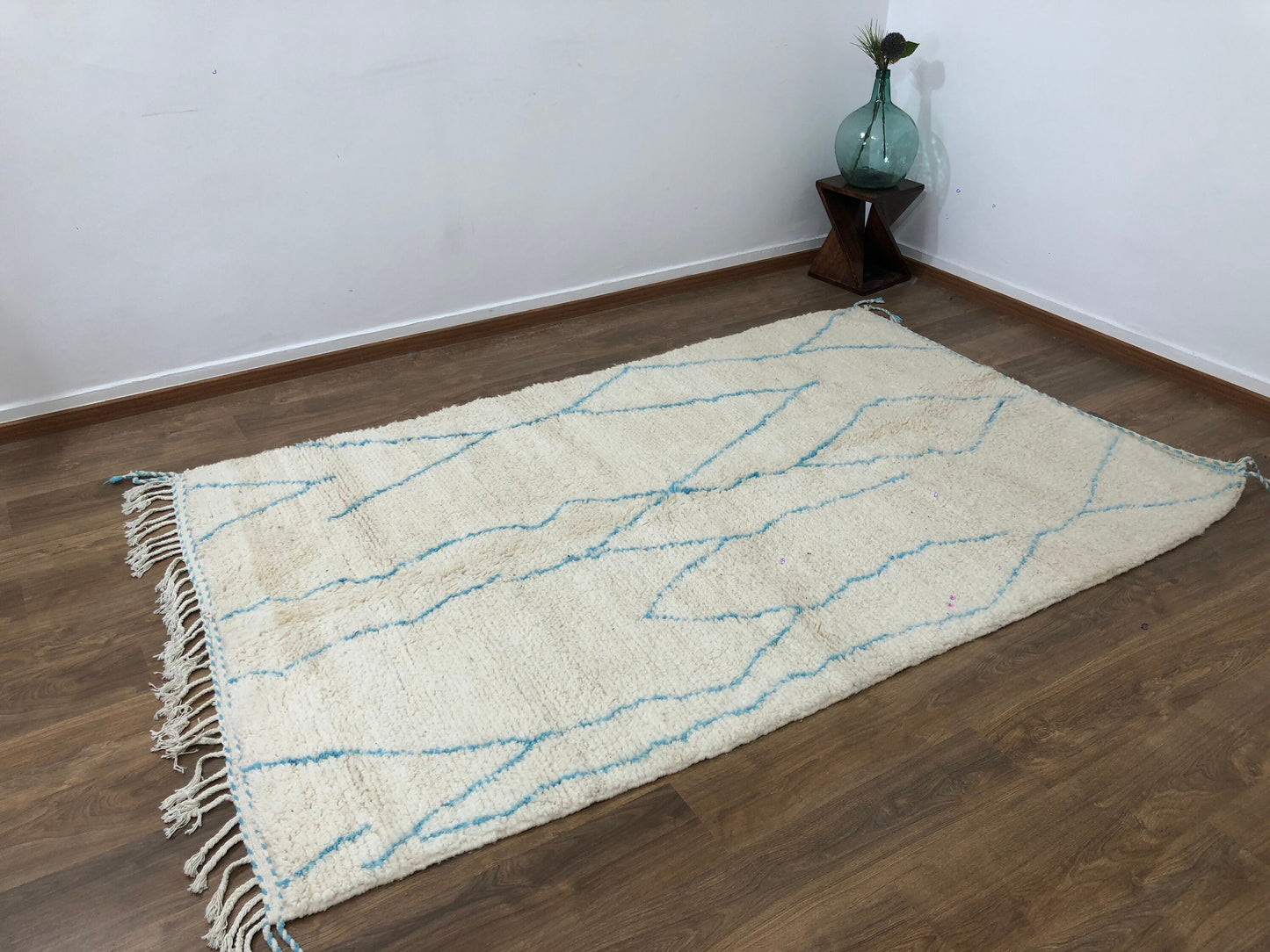 Custom Mid-Century Scandinavian Beni Ourain Rug - MarrakeshLoom