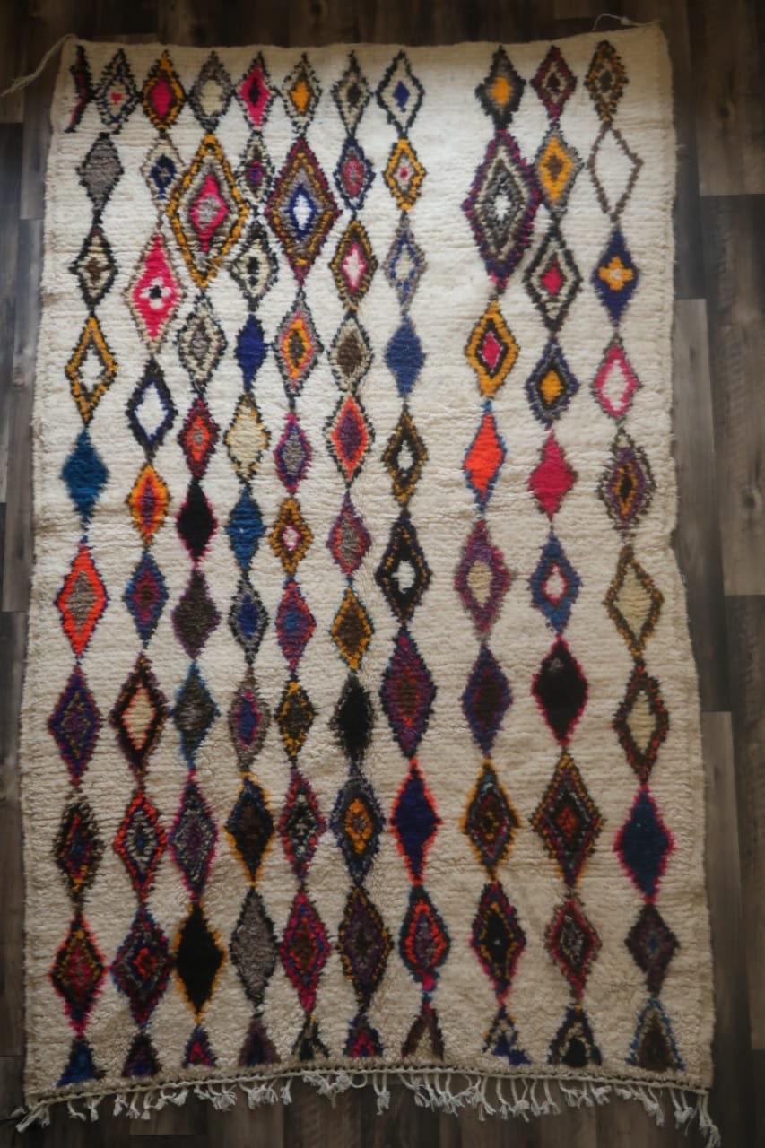 Custom Moroccan Azilal Eclectic Berber Rug - MarrakeshLoom