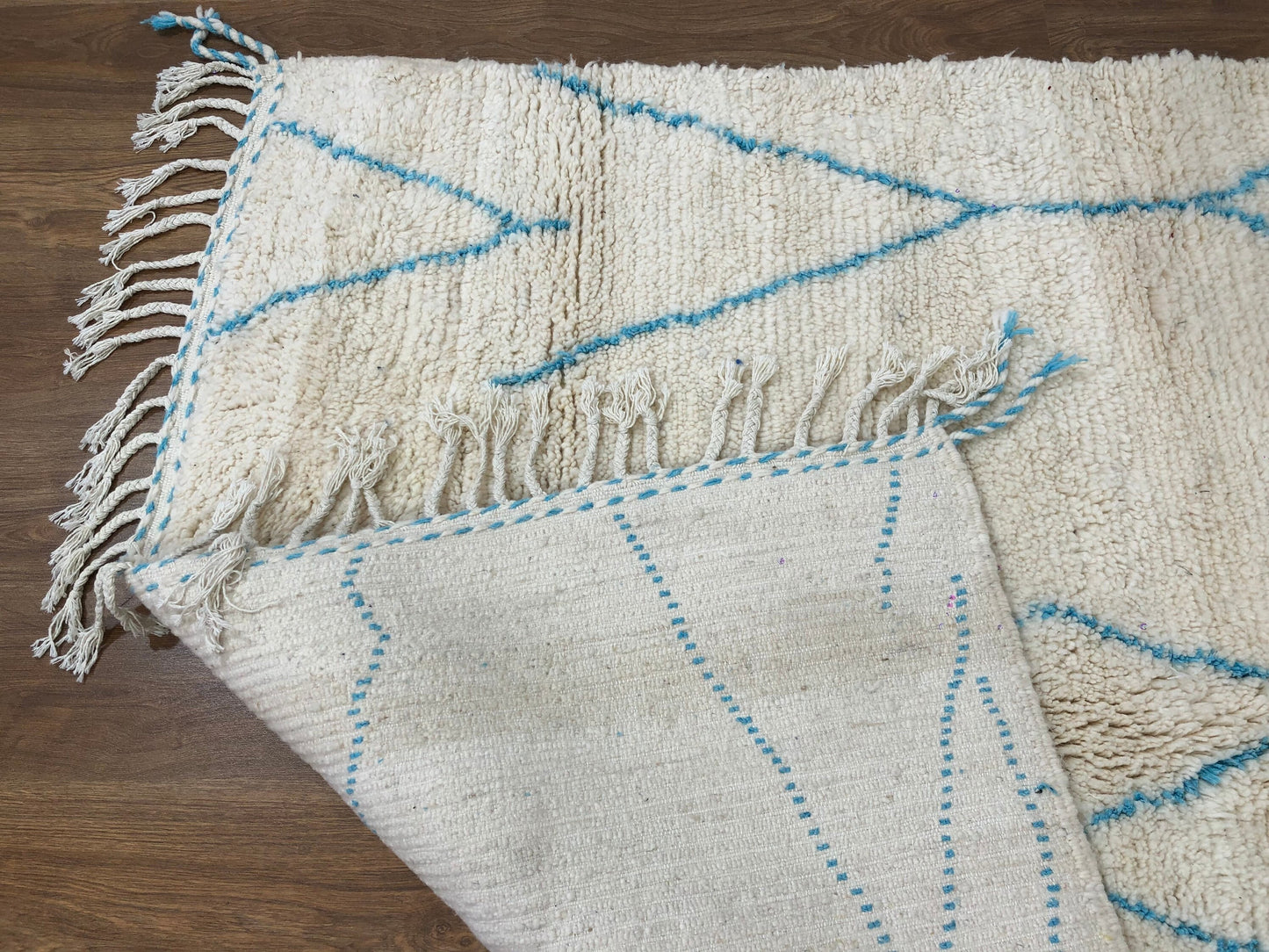Custom Mid-Century Scandinavian Beni Ourain Rug - MarrakeshLoom