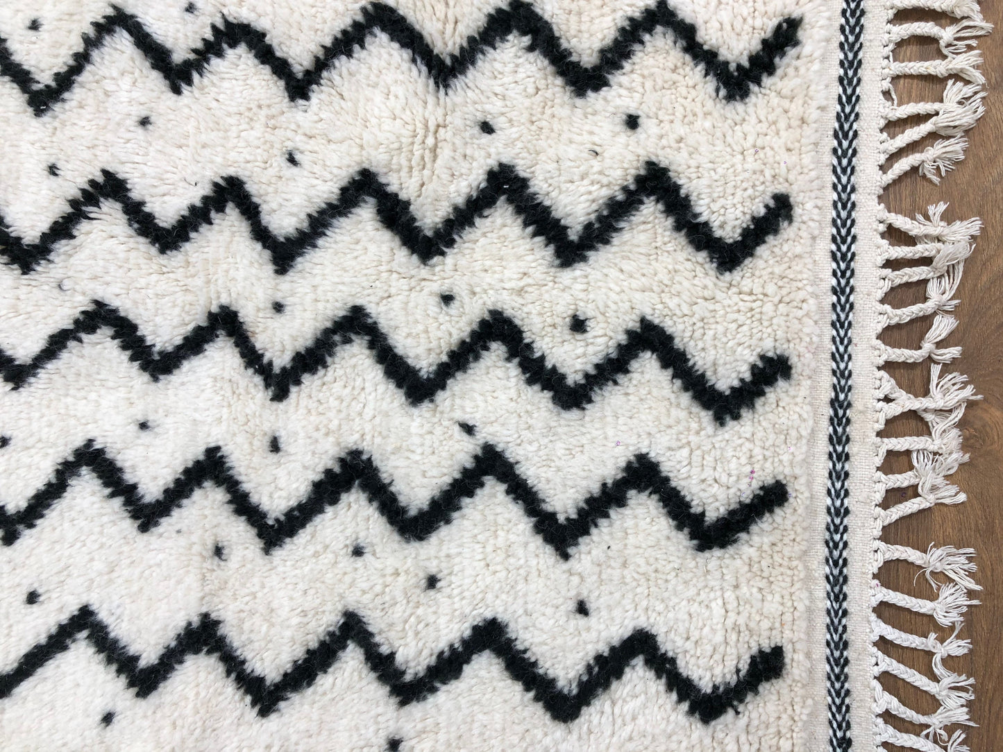 Custom Mid-Century Scandinavian Beni Ourain Rug - MarrakeshLoom