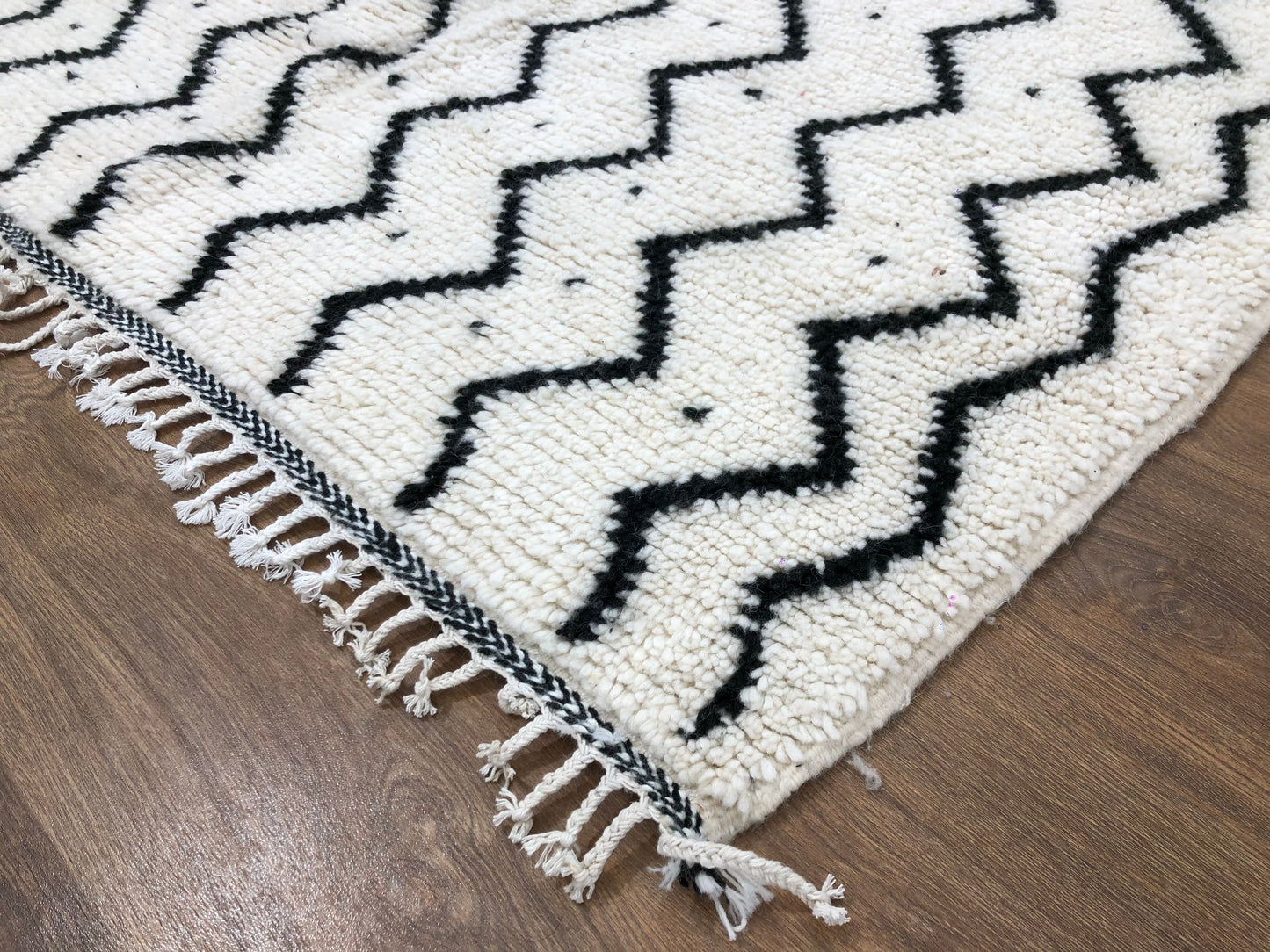 Custom Mid-Century Scandinavian Beni Ourain Rug - MarrakeshLoom