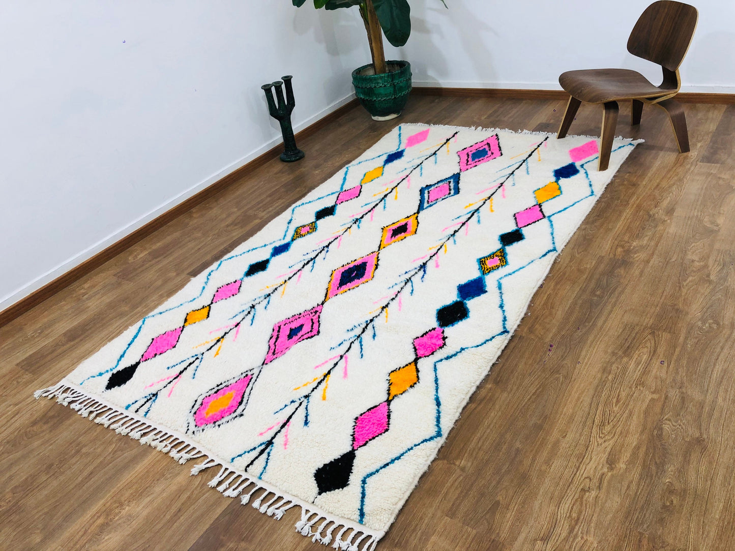 Custom Moroccan Azilal Bohemian Berber Rug