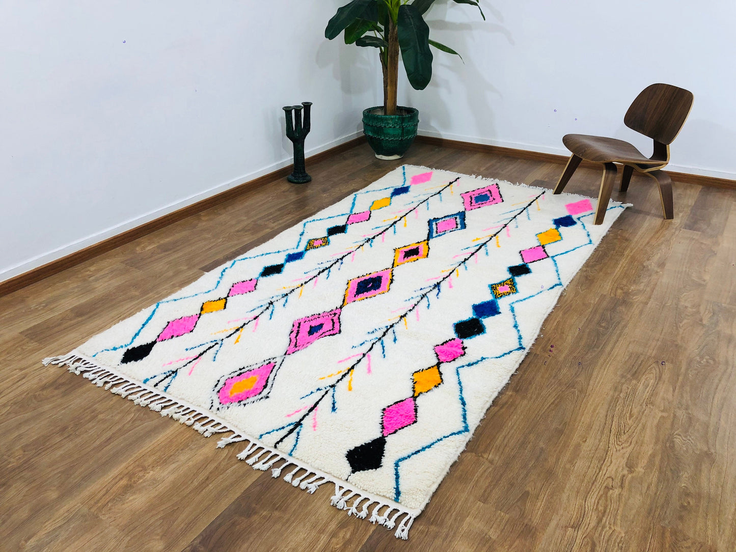 Custom Moroccan Azilal Bohemian Berber Rug