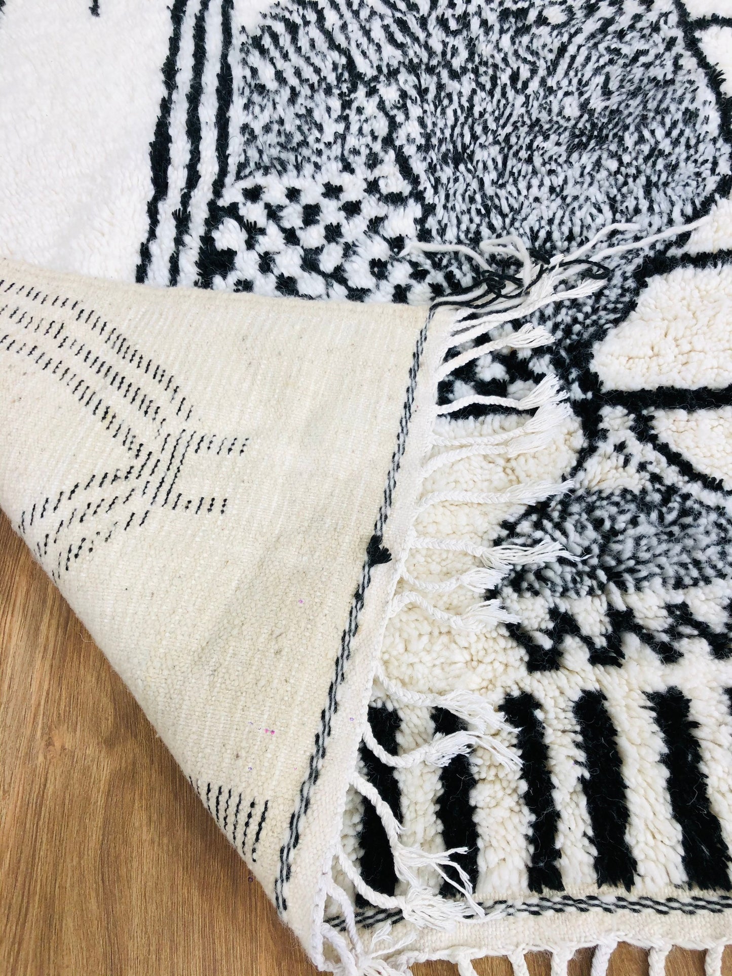 Custom Mid-Century Scandinavian Beni Ourain Rug - MarrakeshLoom