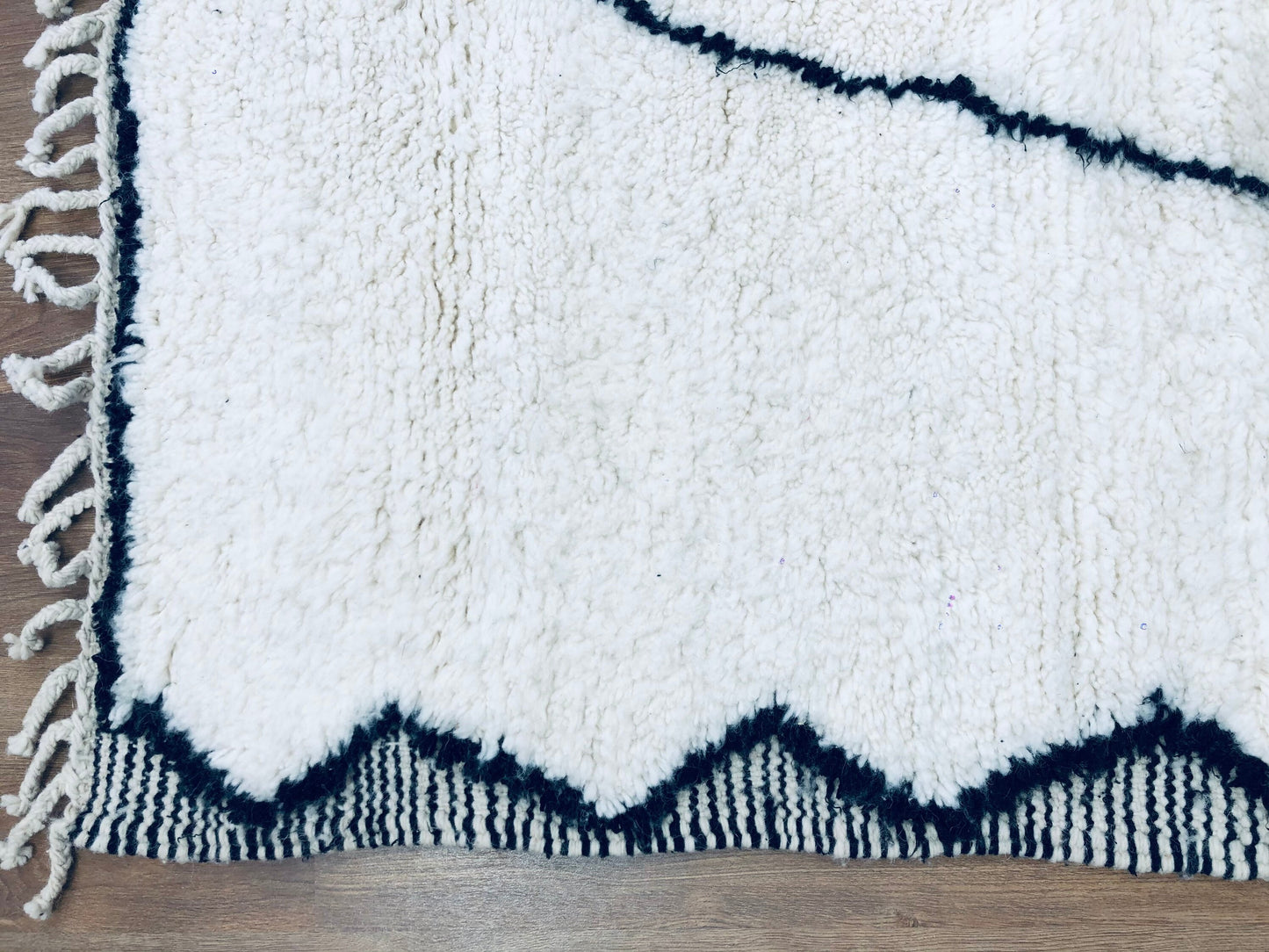 Custom Mid-Century Scandinavian Beni Ourain Rug - MarrakeshLoom