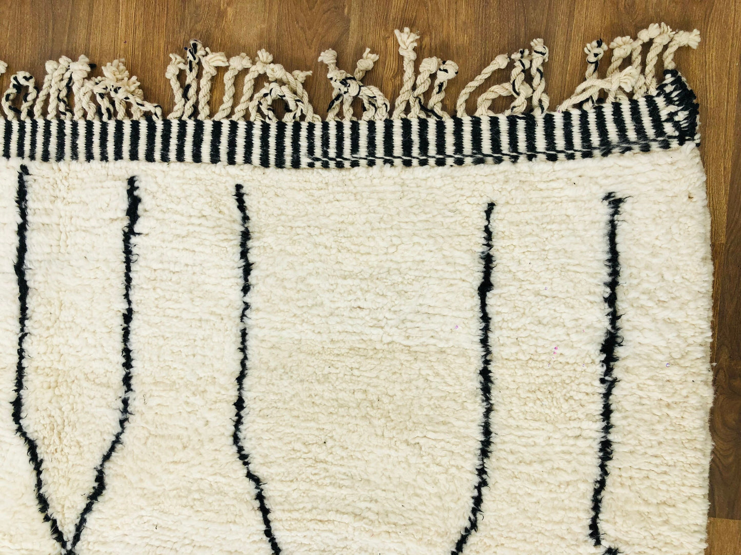 Custom Mid-Century Scandinavian Beni Ourain Rug - MarrakeshLoom