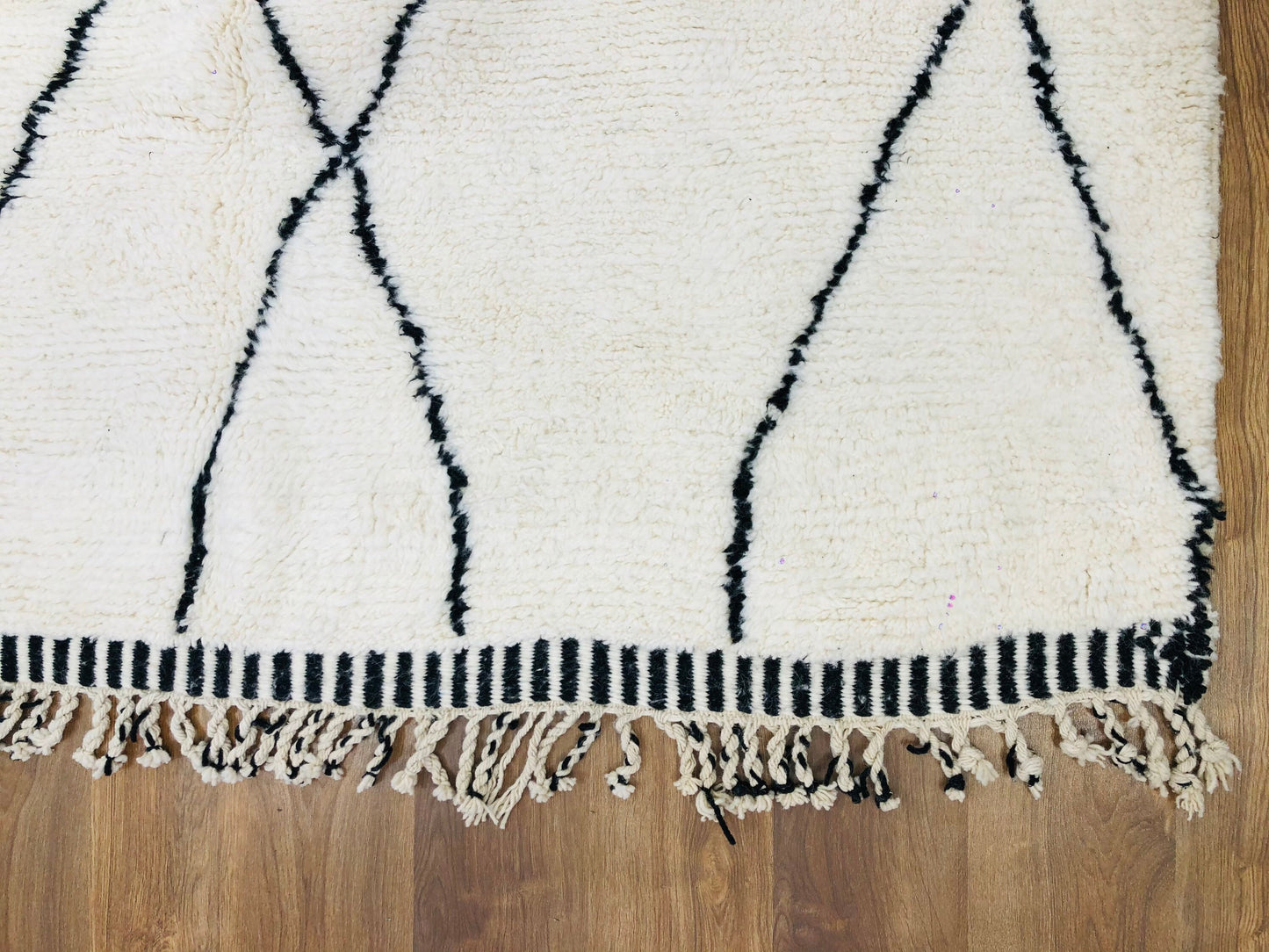 Custom Mid-Century Scandinavian Beni Ourain Rug - MarrakeshLoom