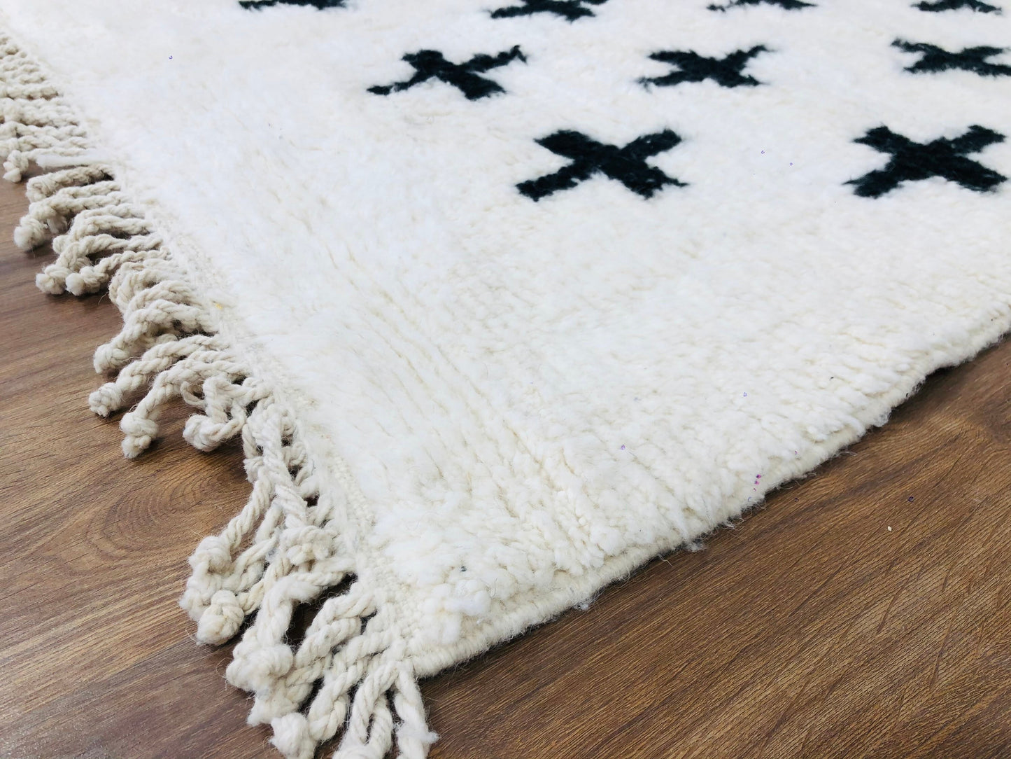 Custom Mid-Century Scandinavian Beni Ourain Rug - MarrakeshLoom