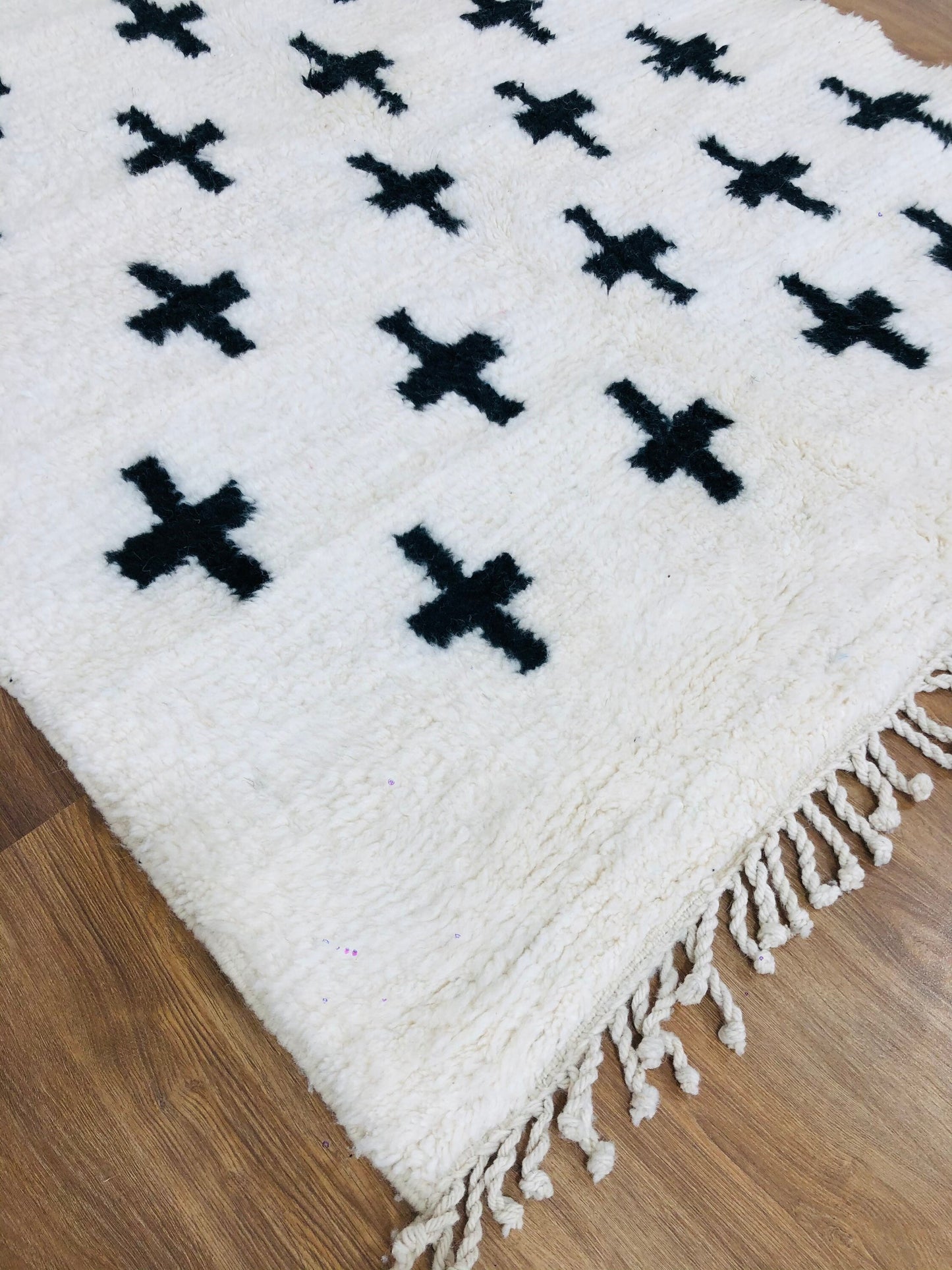 Custom Mid-Century Scandinavian Beni Ourain Rug - MarrakeshLoom