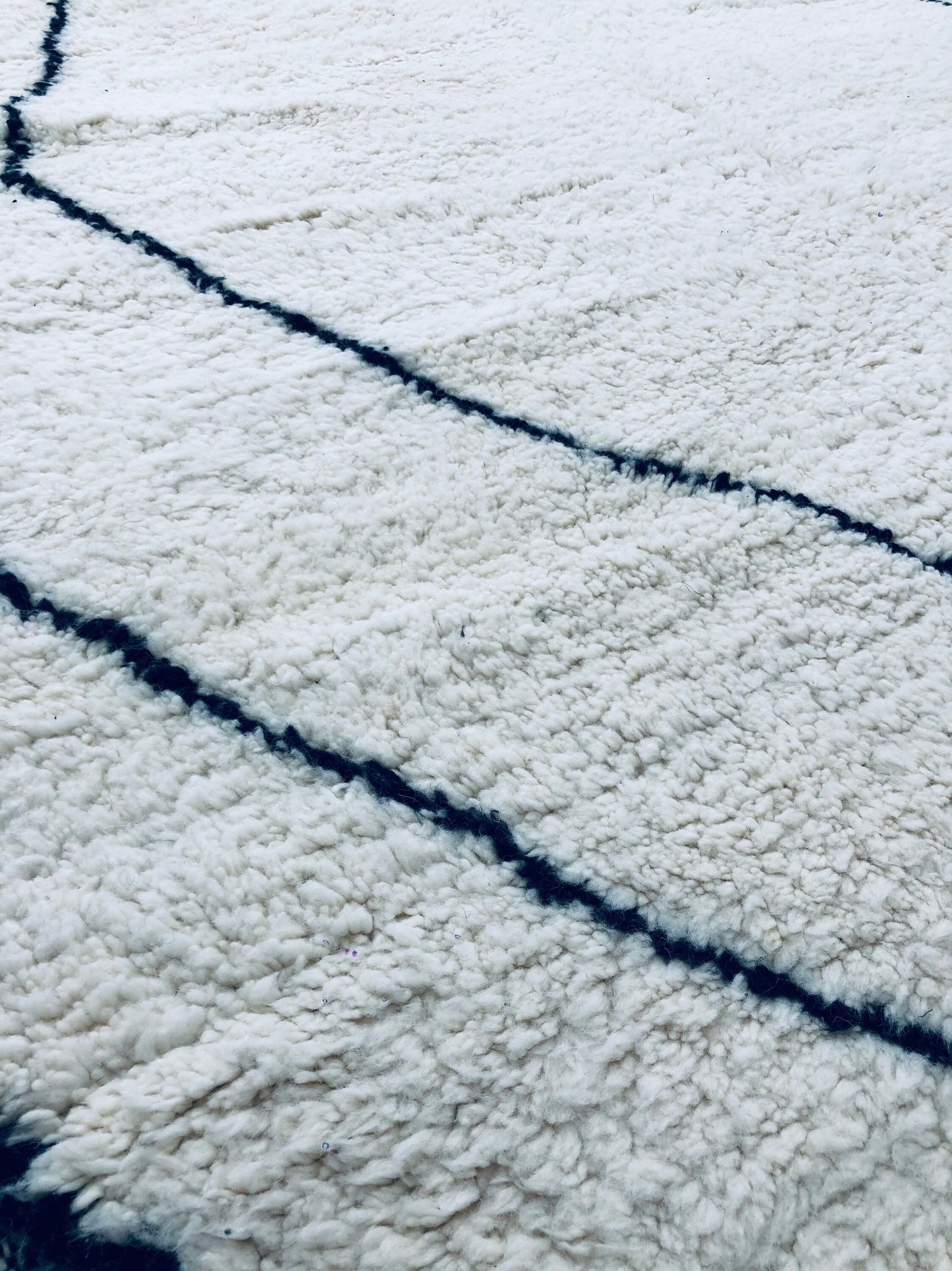 Custom Mid-Century Scandinavian Beni Ourain Rug - MarrakeshLoom