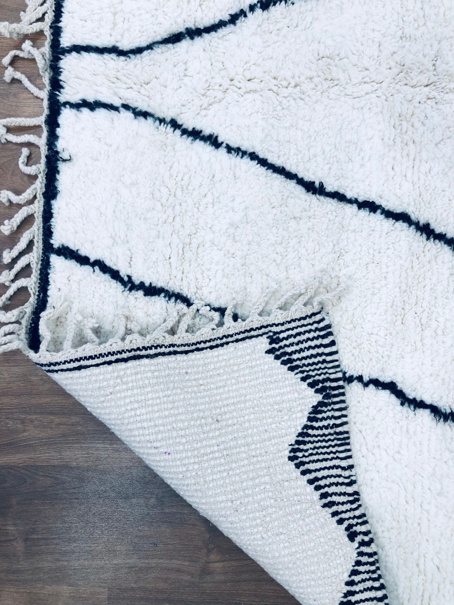 Custom Mid-Century Scandinavian Beni Ourain Rug - MarrakeshLoom