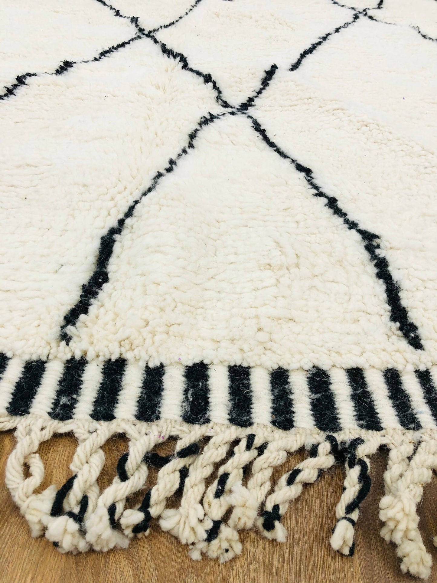 Custom Mid-Century Scandinavian Beni Ourain Rug - MarrakeshLoom