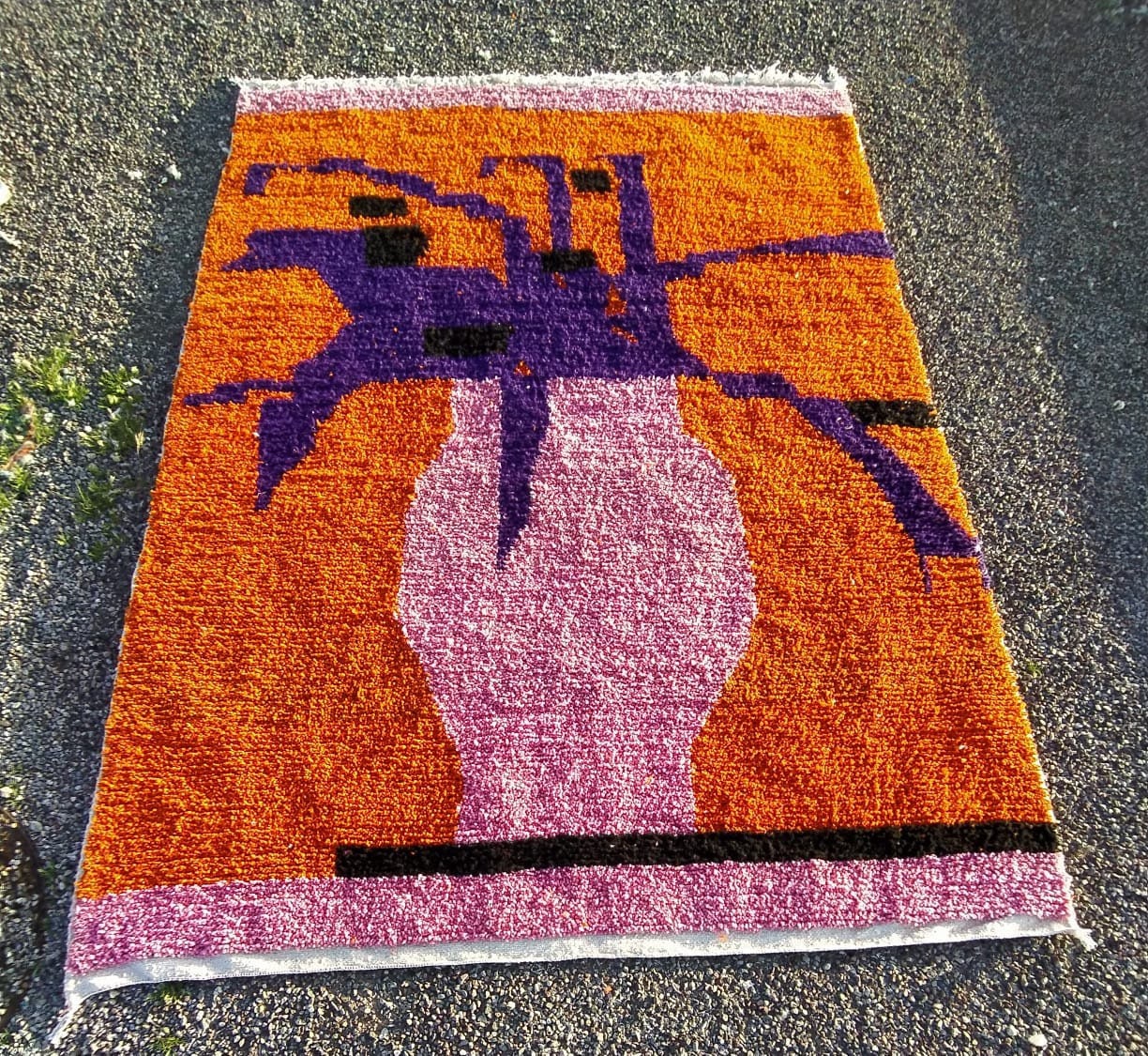 Custom Handmade Moroccan Berber Wool Rug