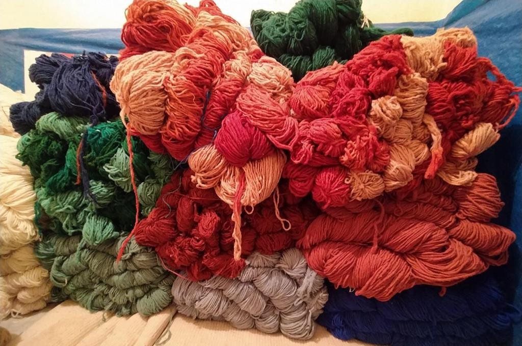 Custom Handmade Moroccan Berber Wool Rug - MarrakeshLoom