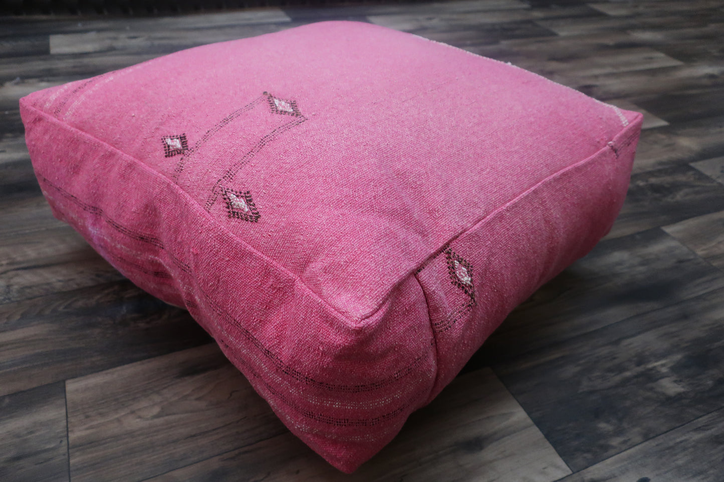Moroccan Berber Pouf - Floor Cushion - MarrakeshLoom