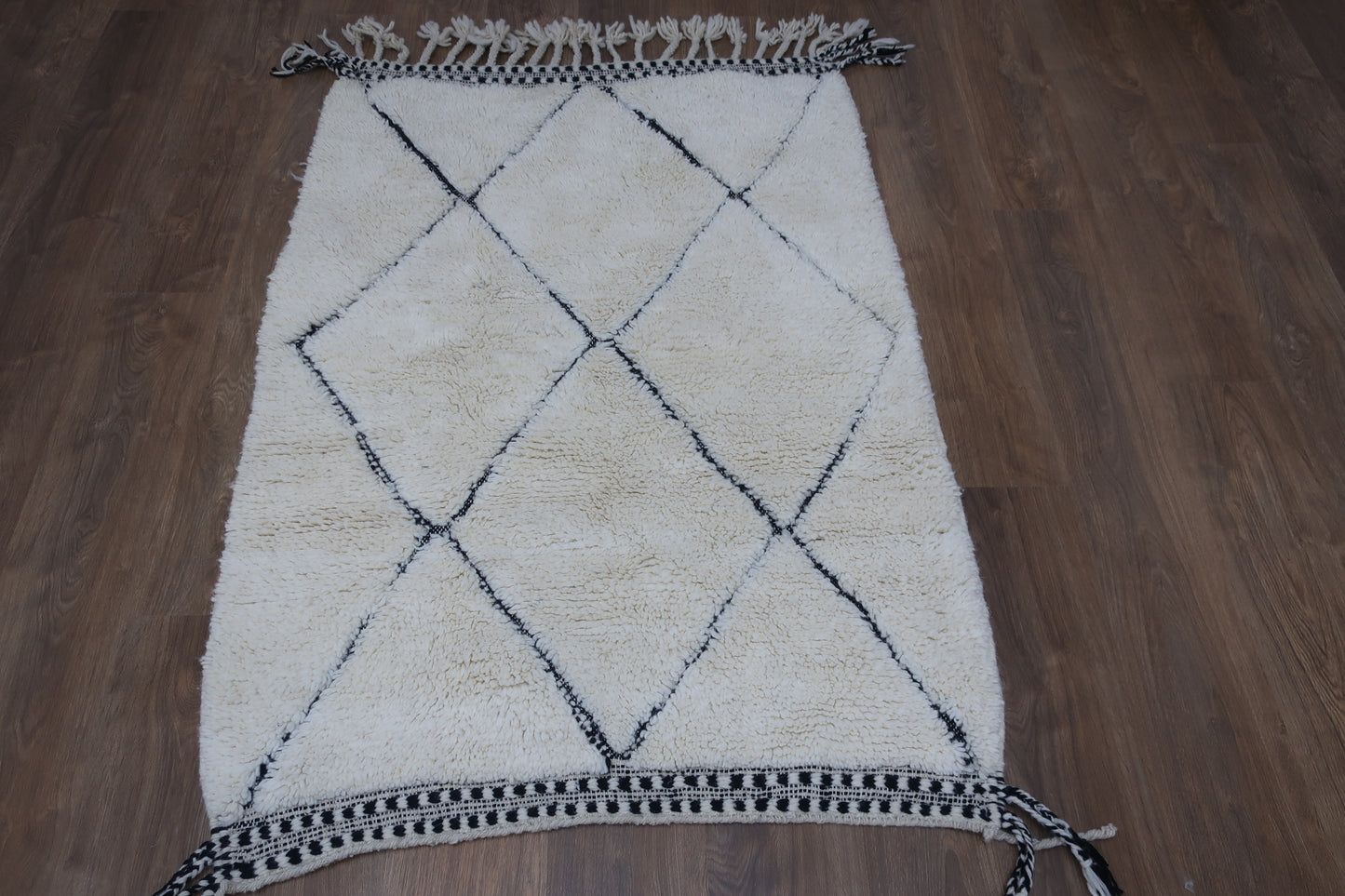 Moroccan Beni Ourain rug - "Mina" - MarrakeshLoom