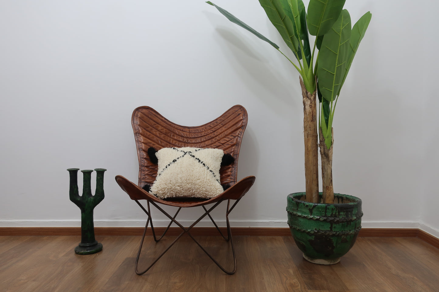 Moroccan Beni Ourain pillow - MarrakeshLoom