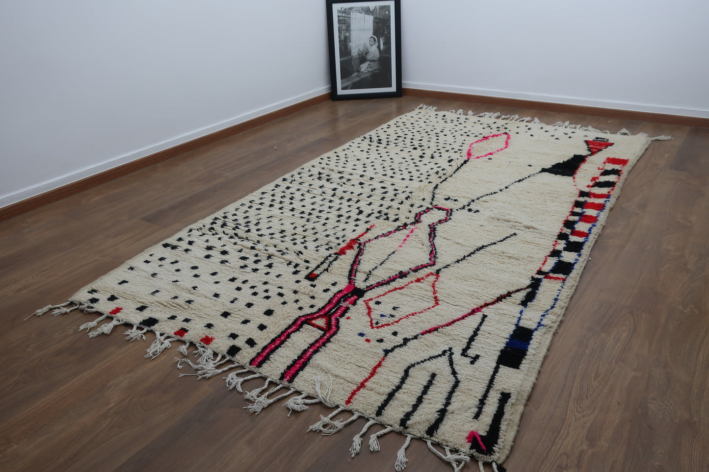 Moroccan Berber Azilal Rug "Diana" - 8.66 FT x 5.08 FT ( 264 CM x 155 CM ) - MarrakeshLoom