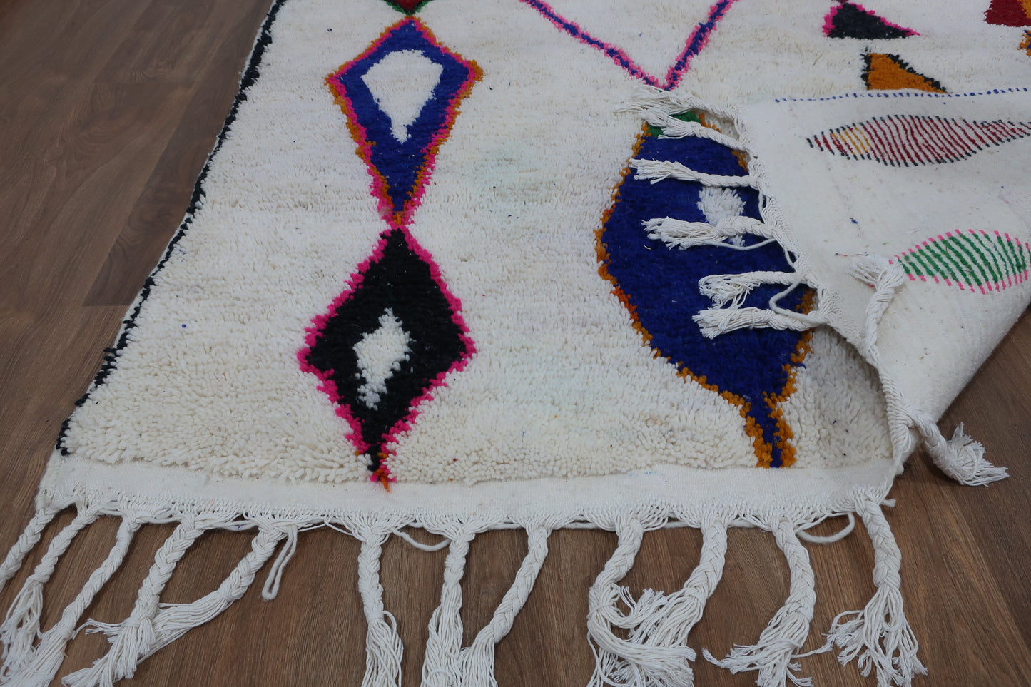 Moroccan Berber Azilal Rug "Auzia" - 8.75 FT x 5.18 FT ( 267 CM x 158 CM ) - MarrakeshLoom