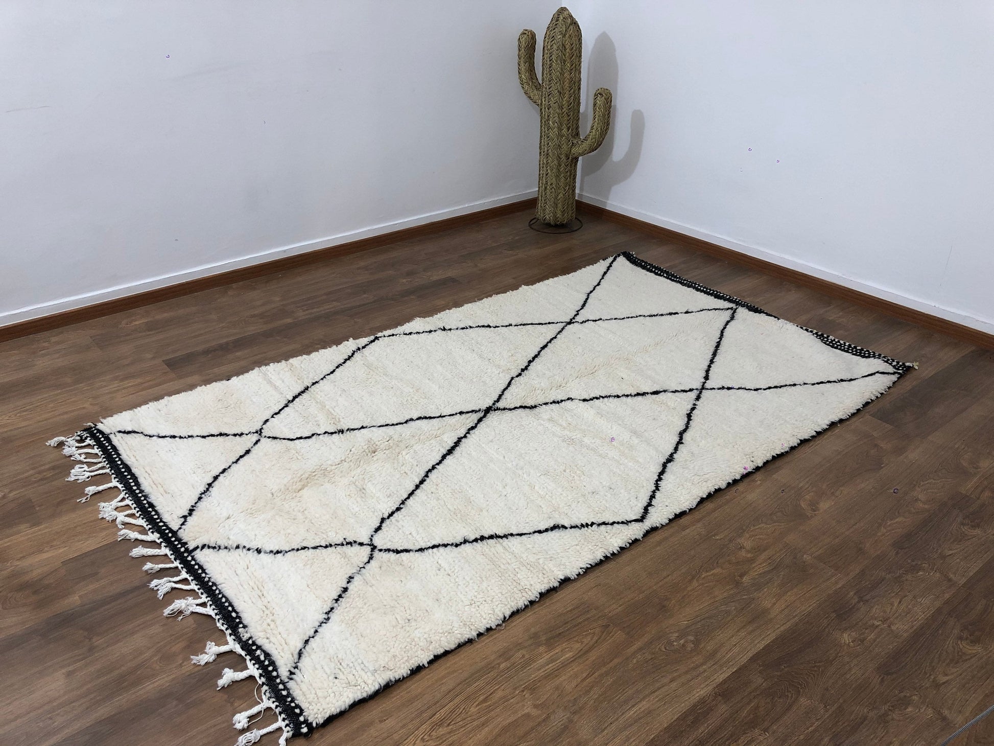 Custom Mid-Century Scandinavian Beni Ourain Rug - MarrakeshLoom