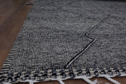 Custom Moroccan Mid-Century Handwoven Kelim Zanafi Rug - MarrakeshLoom