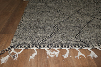 Custom Moroccan Mid-Century Handwoven Kelim Zanafi Rug - MarrakeshLoom