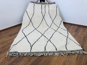 Custom Mid-Century Scandinavian Beni Ourain Rug - MarrakeshLoom