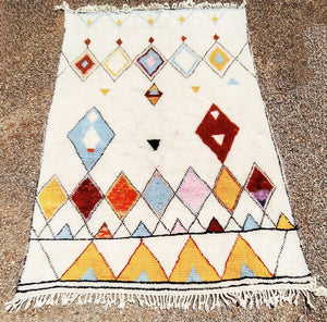 Custom Handmade Moroccan Berber Wool Rug