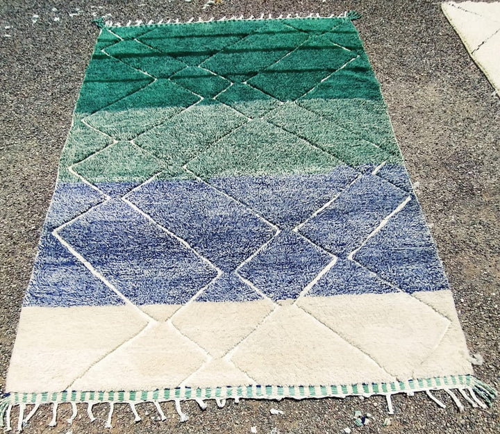 Custom Handmade Moroccan Berber Wool Rug