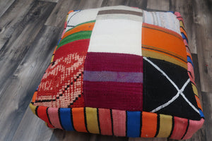 Moroccan Berber Pouf - Floor Cushion - MarrakeshLoom
