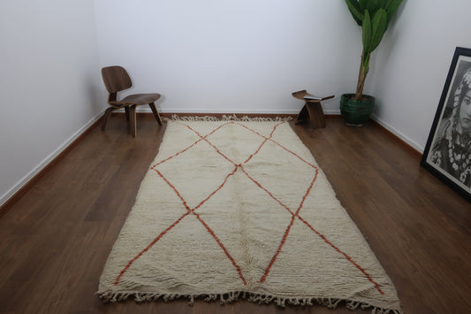 Vintage Moroccan Beni Ourain rug "Nina" - Size 10,17 FT x 4,92 FT - MarrakeshLoom