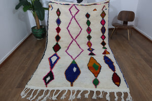 Moroccan Berber Azilal Rug "Auzia" - 8.75 FT x 5.18 FT ( 267 CM x 158 CM ) - MarrakeshLoom